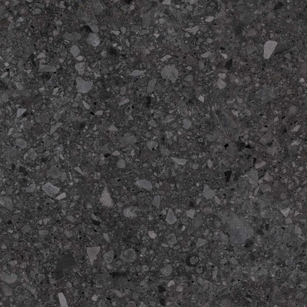 V TERRAZZO Black Matt (VTZ6004) (1.44 sq.m.) 60x60 cm.