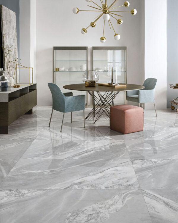 Morocco Light Grey Polished (SDM126435P) (1.44 sq.m) 60x120 cm. - Image 2