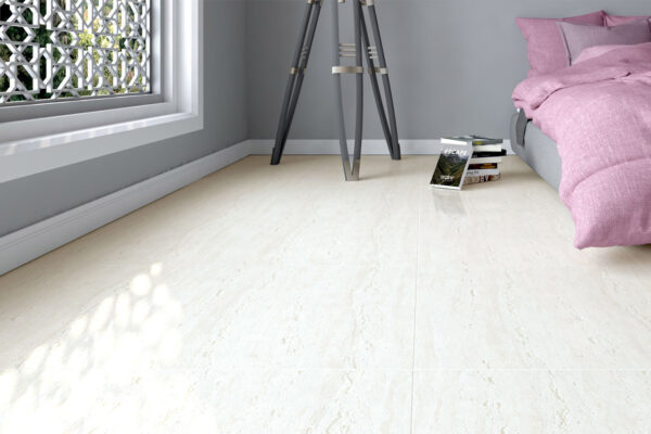 Travertine White Satin Matt (TXD126001M) (1.44 sq.m) 60x120 cm. - Image 2