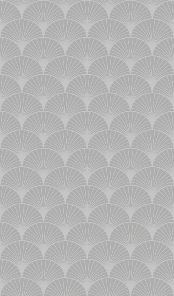 Kimono Shell Grey 25x40 cm.